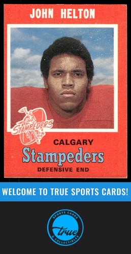 1971 pee chee cfl 125 - o-pee-chee, john