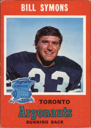 A6453 1971 pee chee cfl - a6453-,