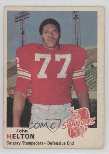 1970 pee chee - o-pee-chee, cfl