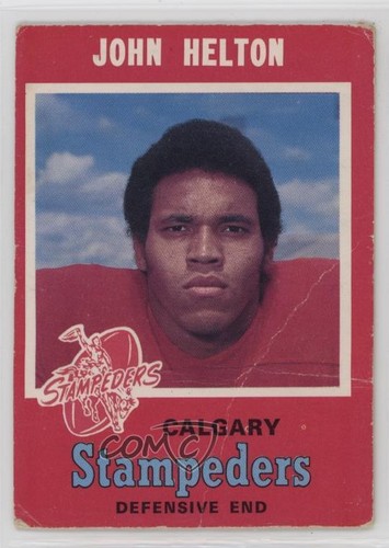 1971 pee chee cfl - cfl, john