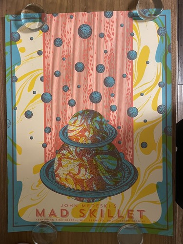 Poster john medeski mad - john,