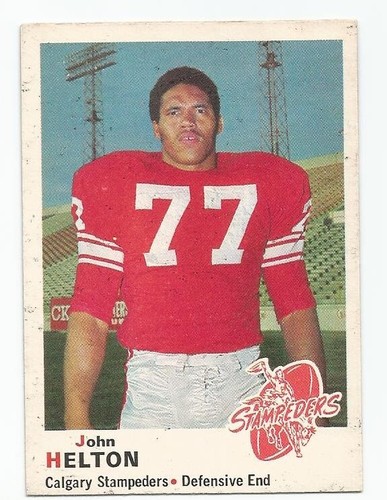 1970 opc cfl john helton - cfl,