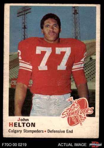 1970 pee chee cfl - o-pee-chee,