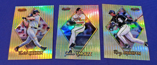 1999 bowman best refractors - best, 3