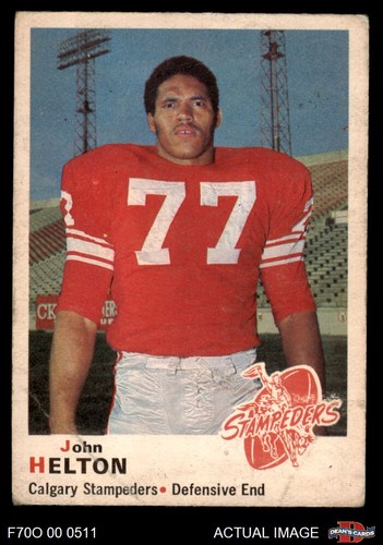 1970 pee chee - o-pee-chee, john